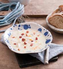 Chowder z ryb słodkowodnych