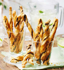 Sacristains aux olives et au romarin