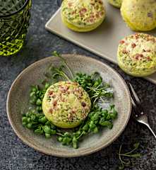 Frittata con il Egg poacher