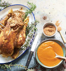 Pollo relleno al vapor