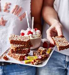 Croustillant Carambar et Chamallows