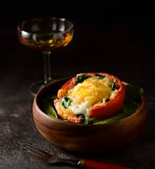 西班牙蕃茄烤蛋盅