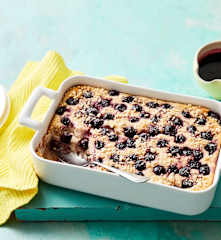 Quark-Kirsch-Auflauf