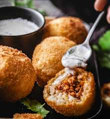 Arancini à la viande hachée