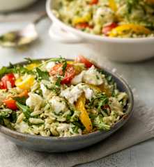 Kale Pesto Pasta Salad