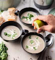 Velouté d'aubergine