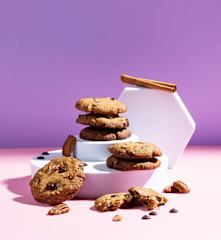Galletas de almendra con pepitas de chocolate