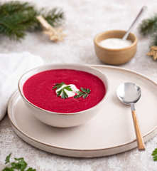 Zupa krem z buraków