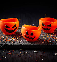 Crème glacée citrouille-lanterne