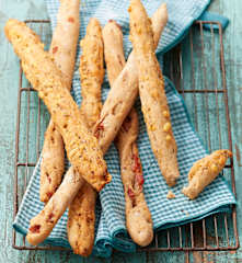 Ficelles aux lardons et herbes de Provence