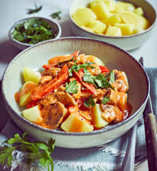 Gyros-Geschnetzeltes