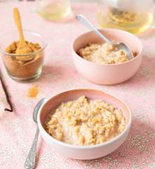 Riz au lait à la vanille (Pour les grands et les tout-petits)