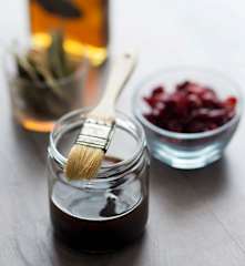 Earl Grey and whisky glaze