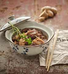 Poitrine de porc à la sauce de soja