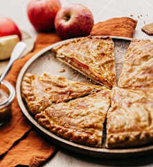 Galette pomme-speculoos