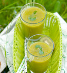 Smoothie kiwi-jabłko-melon