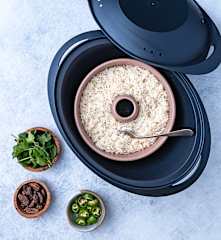 Basmati rice in Varoma bundt tin