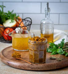 Salt-free chicken stock paste