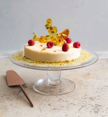 Lemon ice cream torte