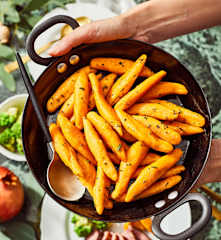 Süßkartoffel-Schupfnudeln mit Salbei