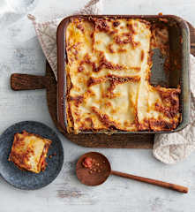 Linsen-Lasagne