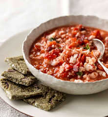 Zuppetta di pomodoro e peperone