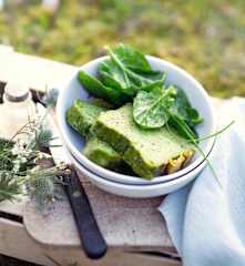 Cake épinard-ricotta