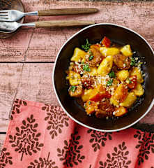 Gnocchi mit Kürbis und Salsiccia