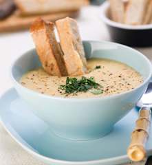 Erbsencremesuppe