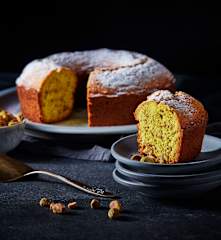 Pastel de pistache