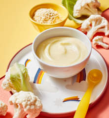 Blumenkohl-Kartoffel-Brei mit Hirse