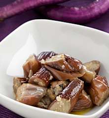 Berenjenas al ajillo