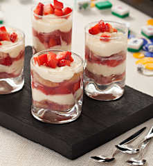 Tiramisú de fresas