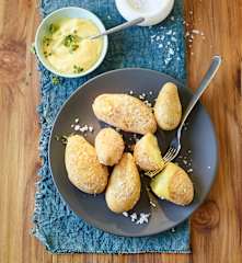 Kanarische Runzelkartoffeln mit Meersalz