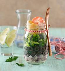 義式鯷魚鮮蝦沙拉