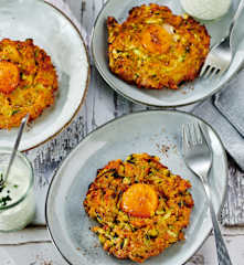 Zucchini-Frühstücks-Nester