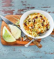 Salade grecque de chou blanc