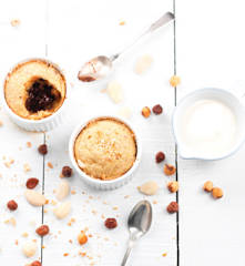 Petit Gateaux of Nuts and Chocolate