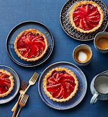 Blutorangen-Tartelettes