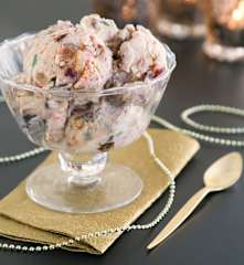 Παγωτό Christmas pudding