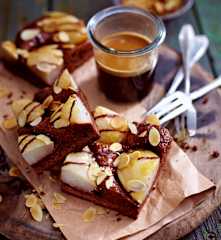 Brownies s hruškami