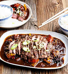 Manzo alla cantonese sottovuoto