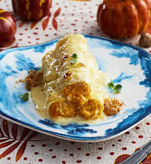 Cannelloni alla zucca e provola