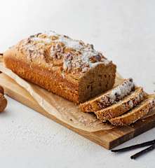 Plumcake noci e cocco (senza lattosio)