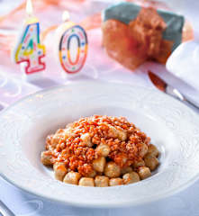 Chicche di ricotta e farina di lenticchie (senza glutine)