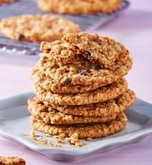 Galletas con avena, almendra y chocolate blanco