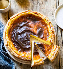 Flan pâtissier feuilleté