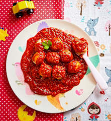 Polpette di tacchino al sugo di pomodoro