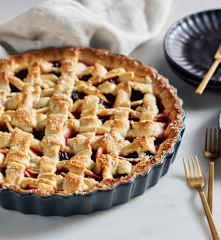 Apfel-Brombeer-Tarte