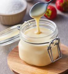 Leche condensada vegana